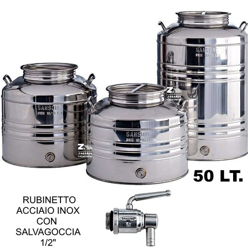 Sansone fusto per olio - sansone, lt