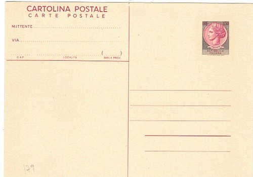 C179 cartolina postale - cartolina,