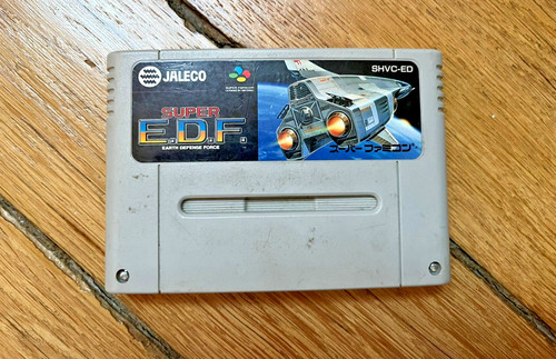 Snes sfc super - snes, edf