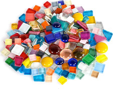 Mosaico Di Cristallo Di Colore Misto Tessere Mosaico Vetro Piccole Piastrelle Mo