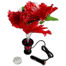 LED Fiore Illuminato Rosso 12V