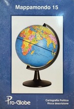 Mappamondo politico. 15 cm