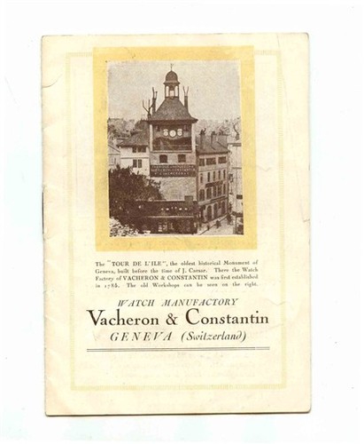 Vacheron constantin libretto - &,