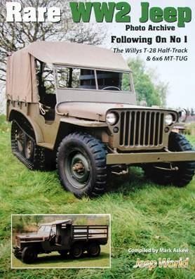 Rare ww2 jeep following - rare, n.1