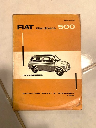 Catalogo originale ricambi