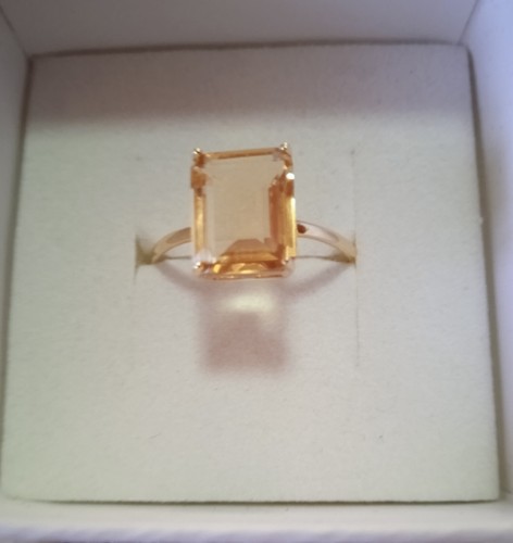 Anello oro nuovo con - 14,