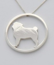 Girocollo in argento a cerchio