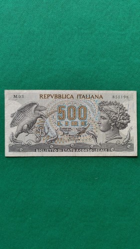 500 lire repubblica italiana - 500,