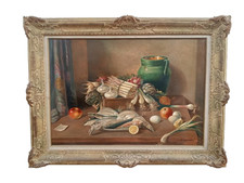 Grande quadro ad olio natura