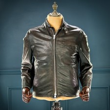 Giacca pelle vintage anni 80