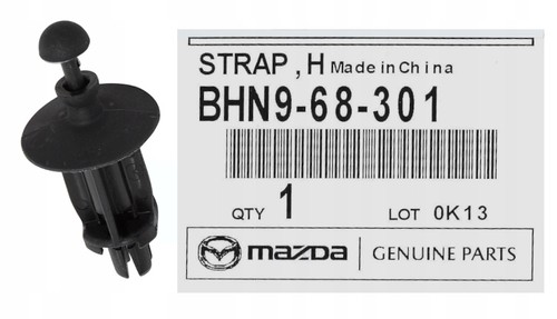 Gancio copribagagliaio mazda - copribagagliaio,