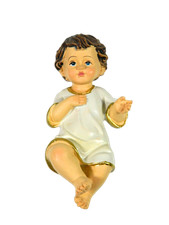 Gesù Bambino in Resina Cm 8 -