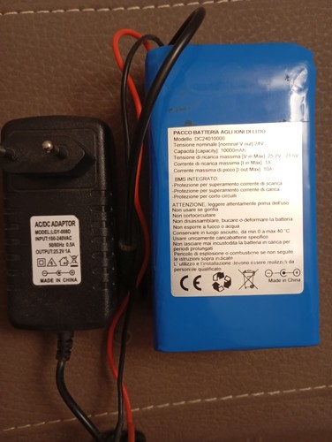 Pacco batteria pila 24v - pacco,