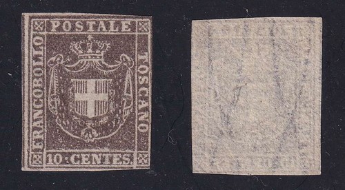 Italia toscana 1880 - stemma, sc