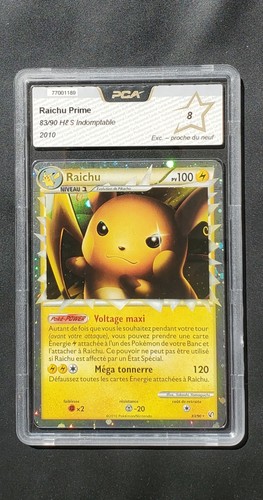 Carte pokémon raichu prime - pokémon,