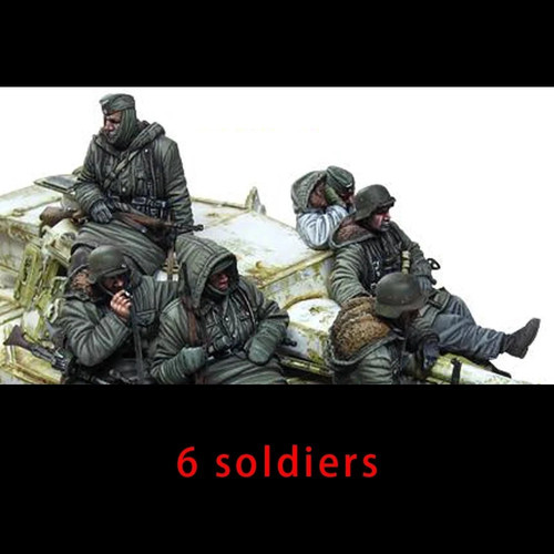 Ww2 soldatini carro - 1/35,