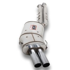 Scarico sportivo Supersprint 2x70 rotondo BMW E36 M3 3.2 anno 96-99 > berlina e coupé