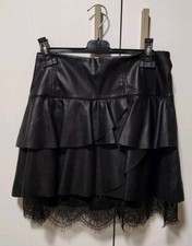 Gonna a pieghe In Ecopelle