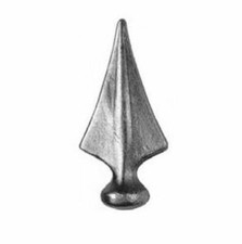 LANCIA LANCE DECORATIVE IN FERRO BATTUTO STAMPATE A CALDO ARTICOLO 32-0-03