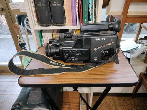 Videocamera vintage philips - videocamera,