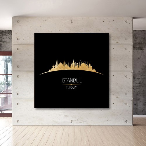 Quadro vetro acrilico istanbul - quadro,