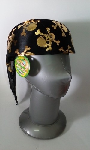Halloween bandana teschio - bandana, gold