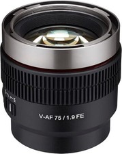 Samyang 75 mm T1.9 obiettivo full frame cine messa a fuoco automatica per Sony E