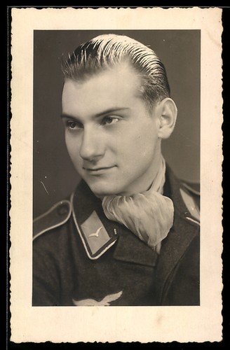 Foto soldato luftwaffe - ak,