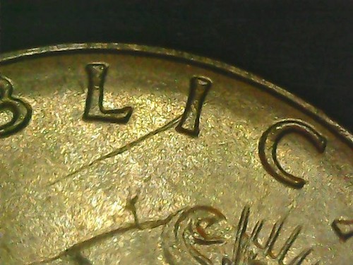 Lire 1979 con mancanza di - 20,