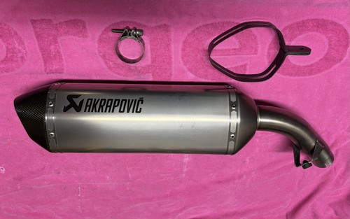 Bidone scarico akrapovic - scarico,