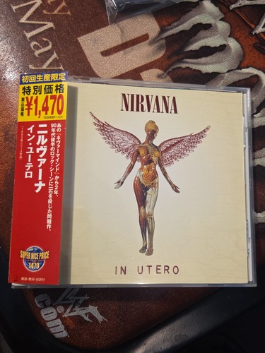 Nirvana utero japan cd - in,