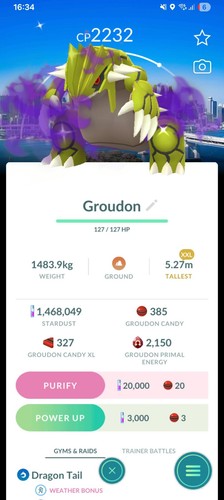 Shiny groudon pokemon xxl - groudon,