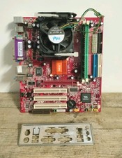 MSI MS-6787 Motherboard Socket 478 + CPU Intel Celeron + RAM - funzionante 