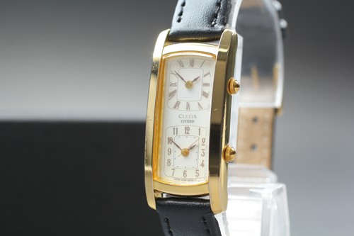 Citizen cletia dual time - cletia, gold