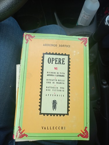 Opere soffici ardengo - vi,
