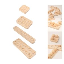 Portauova in legno Vassoio