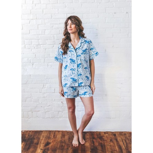 Pigiama donna cotone flamenco