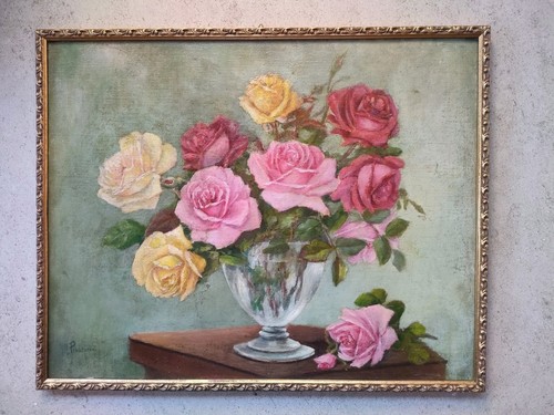 Dipinto vintage bouquet - dipinto,
