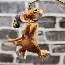 Ornamento topi pattinaggio