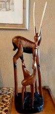 Statua etnica africana in