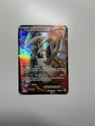 Carta pokemon kyurem bianco - bianco, ex