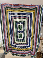 Coperta vintage lavorata a