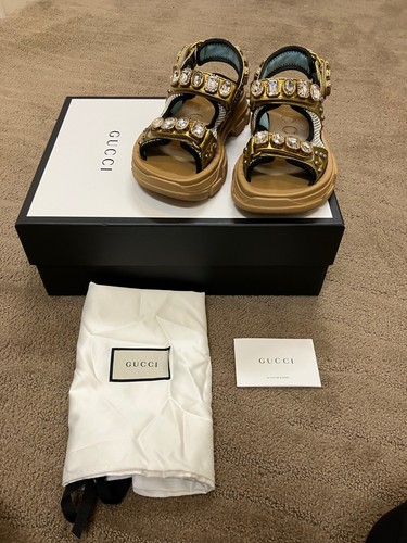 Sandali gucci impreziositi - impreziositi, da