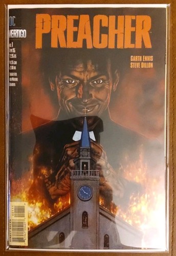 Vertigo preacher 1 - dc, #1