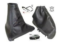 Cuffia Leva Cambio e Freno Per Jaguar X-Type 2001-2009 Pelle