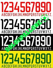 kit nome + numero x maglia