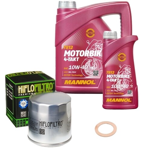 Kit filtro olio hiflo - hiflo, mannol