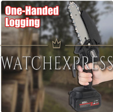 MOTOSEGA CON DOPPIA BATTERIA