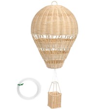 Mongolfiera intrecciata rattan