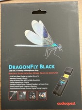 AudioQuest DragonFly Black v1.5 Plug-in USB DAC + Preamplificatore + Amplificatore per cuffie